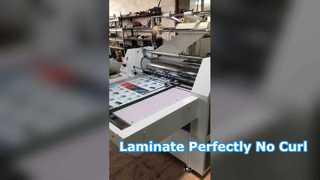 QDFM-900A Halbautomatische pneumatische Drucklaminiermaschine