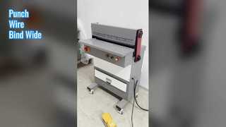 CK-620G Hochleistungs-Papierstanz- und Drahtschließmaschine