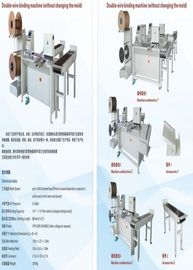 1ph 220v 50/60hz Automatic Double Loop Wire Binding Machine High Production Efficiency