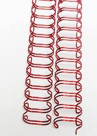 Pre Cut Twin Loop Binding Wire O Wire , Spiral O Wire Customized Service