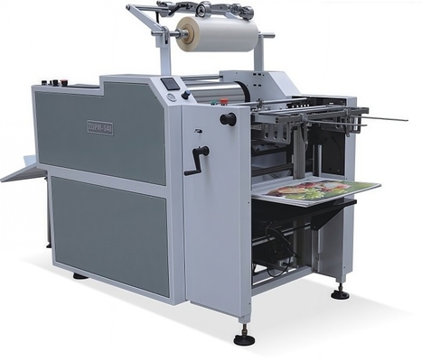 ZDFM-540 Vollautomatische Rollenlaminierungsmaschinen 540*700 mm Maximale Laminationsbreite Luftdruck